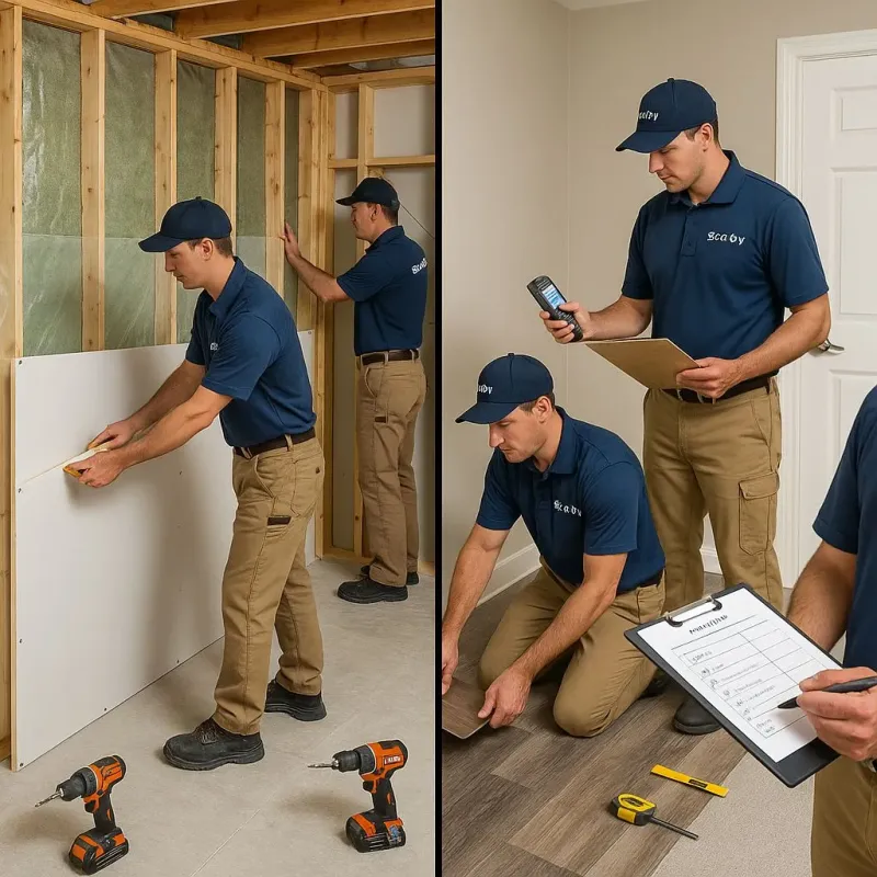 Repairs and Reconstruction process in Sebree, KY